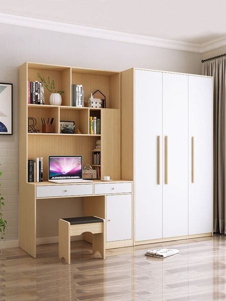  Tủ Quần Áo Kết Hợp Bàn Học Hiện Đại - Tqa35 