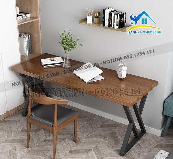  Bàn Học Chân Chữ X Hiện Đại - Blv123 