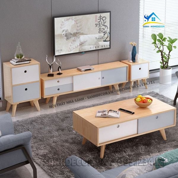  Set Phòng Khách 4 Món Xịn - Setpk26 