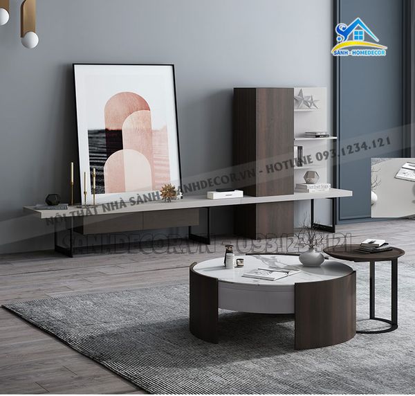  Bàn Trà Tròn Thiết Kế Độc Đáo - Bt40 