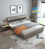 Giường ngủ gỗ bọc nệm hiện đại mẫu đẹp - SG51