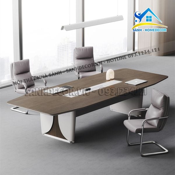  Bàn Họp Văn Phòng 6 - 8 Chỗ Ngồi Cao Cấp - Bh18 