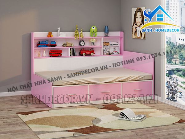  Giường Ngủ Cho Bé Nhiều Màu  - Gnte04 