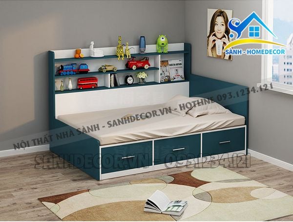  Giường Ngủ Cho Bé Nhiều Màu  - Gnte04 