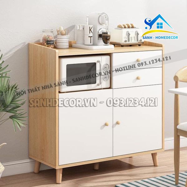  Tủ Để Lò Vi Sóng 2 Cánh Đơn Giản - Stb39 