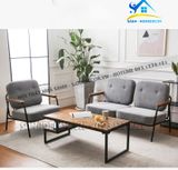 Bộ sofa 2 món phong cách retro hiện đại - SF62