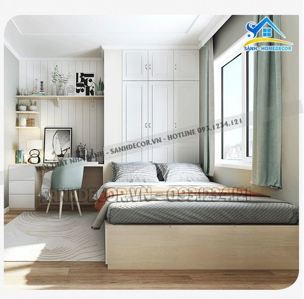  Bộ Phòng Ngủ 3 Món Hiện Đại - Bpn18 