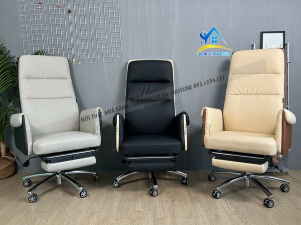  Ghế Giám Đốc Có Gác Chân Tiện Nghi - Gtp021 