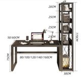 Bàn làm việc liền kệ thiết kế gọn - BLV82