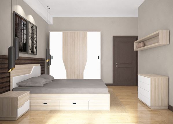  Bộ Phòng Ngủ 5 Món Hiện Đại - Bpn03 