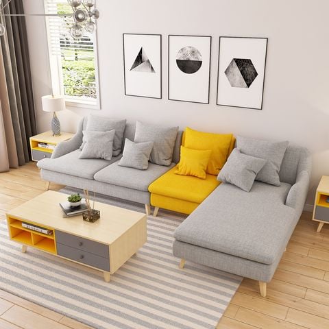 Sofa chữ L thiết kế hiện đại - SF61