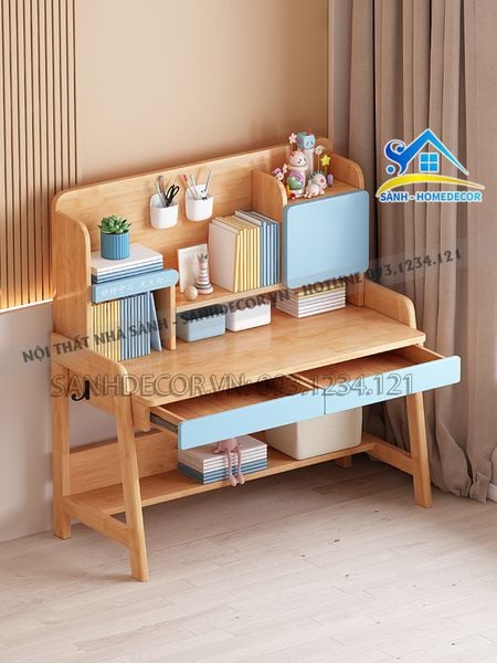  Bàn Học Bé Trai - Bé Gái Có Ngăn Kéo Đa Năng - Blv155 