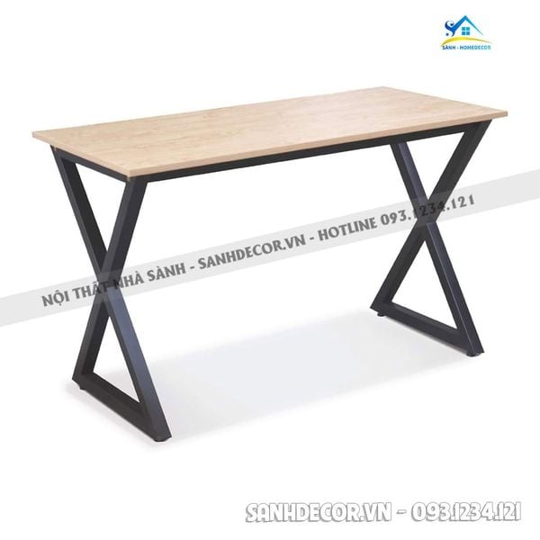  Bàn Làm Việc Chân Chữ X Chắc Chắn - Blv83 