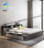 Giường ngủ gỗ có bệt ngồi đa năng - SG62