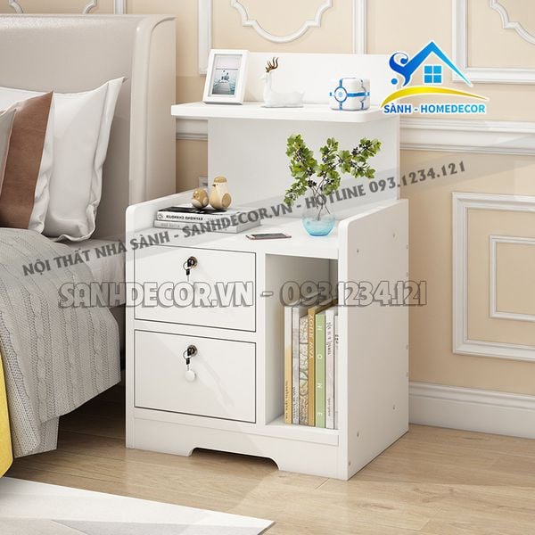  Tab Đầu Giường Có Kệ Để Đồ Đa Năng - Tab16 