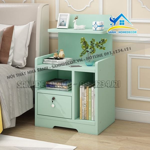 Tab Đầu Giường Có Kệ Để Đồ Đa Năng - Tab16 