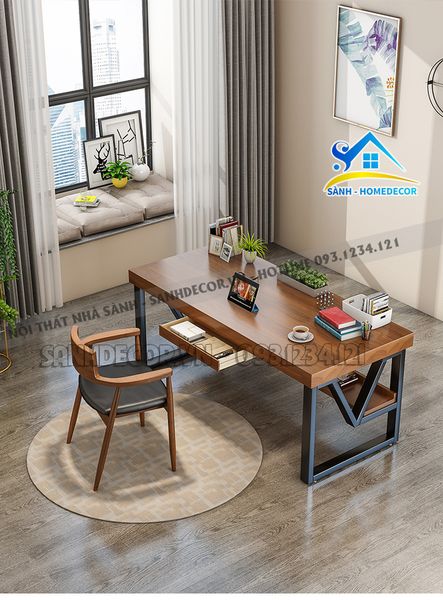  Bàn Làm Việc Chân Chữ U - Blv107 