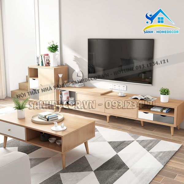  Set Phòng Khách 3 Món Thiết Kế Nhẹ Nhàng - Setpk39 