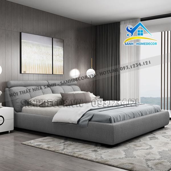  Giường Ngủ Bọc Nệm Cao Cấp - Sg120 