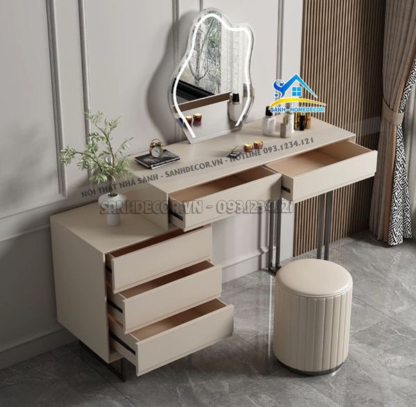 Ban Trang Điểm Gỗ Công Nghiệp Hiện Đại - Bp69 