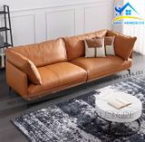 Sofa băng chất liệu bọc da bò sang xịn - SF71