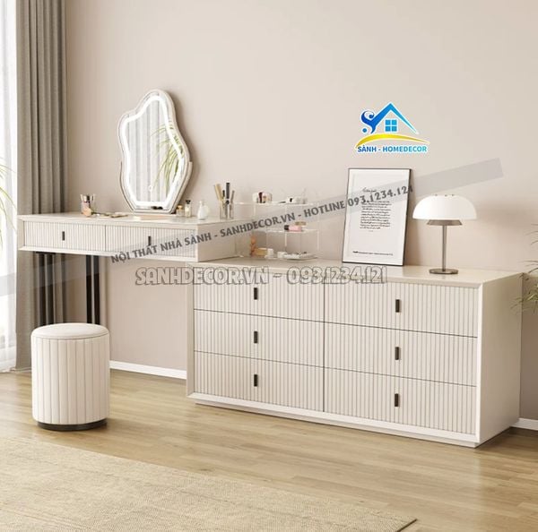  Bàn Trang Điểm Gỗ Sơn 2K Cao Cấp - Bp67 