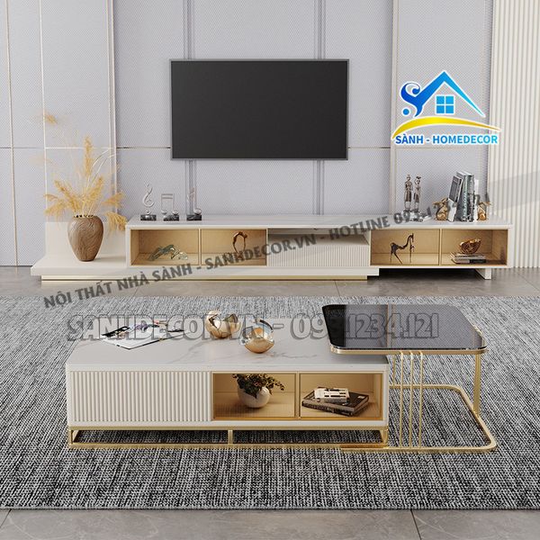  Bộ Phòng Khách Mặt Kính Cao Cấp - Setpk55 