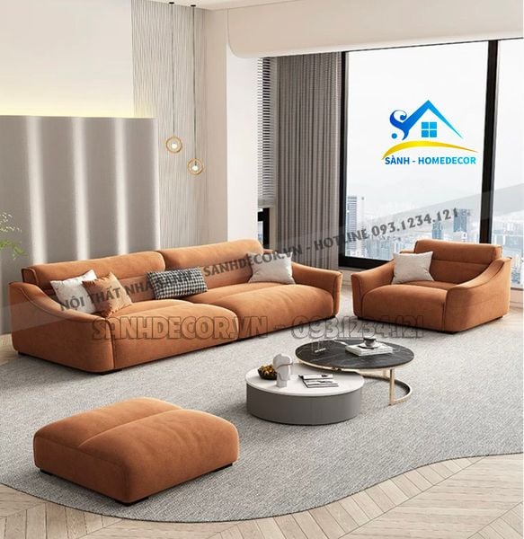  Bộ Sofa 2 Món Phòng Khách Cao Cấp - Sf108 