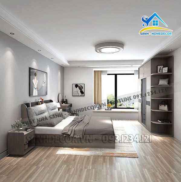  Bộ Phòng Ngủ Phong Cách Hiện Đại - Bpn17 