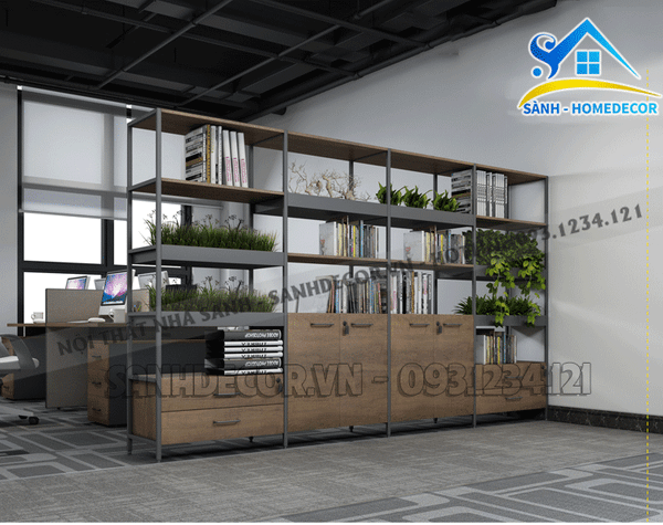  Set Kệ Văn Phòng Bắc Âu - Skvp010 