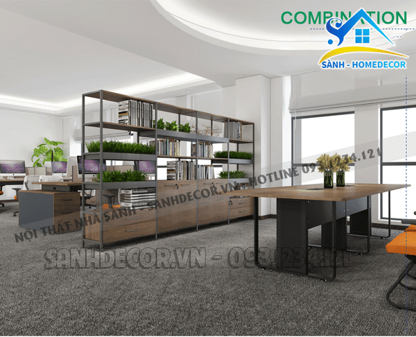  Set Kệ Văn Phòng Bắc Âu - Skvp010 