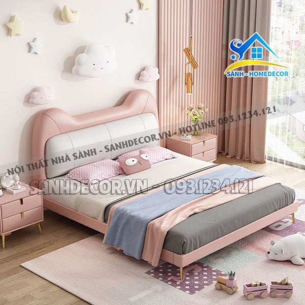  Giường Ngủ Cho Bé Mẫu Tai Gấu Cực Đẹp - Gnte22 