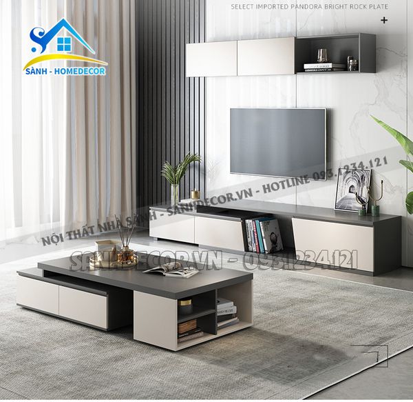  Combo Phòng Khách 4 Món Phong Cách Bắc Âu - Setpk49 