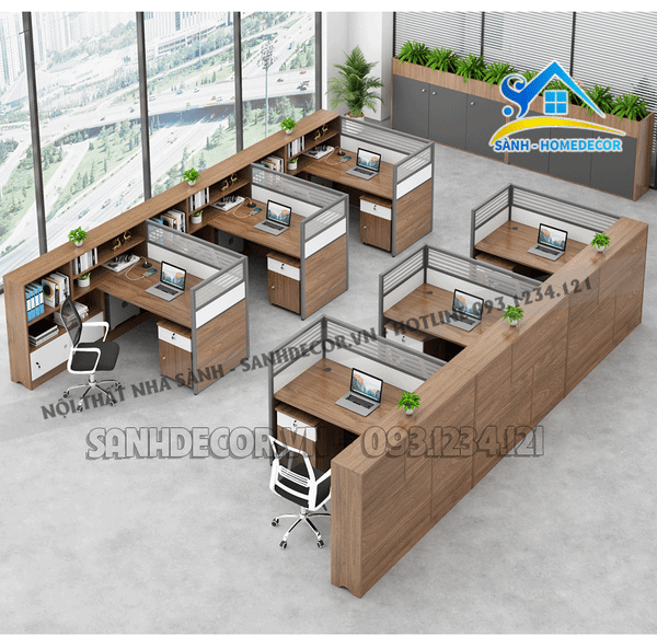  Bàn Văn Phòng Cao Cấp Hiện Đại - Bvp55 