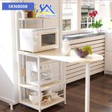 Kệ nhà bếp kiêm quầy bar mini KB008