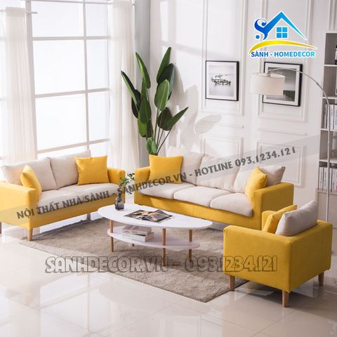 Bộ sofa 3 món cao cấp - SF65