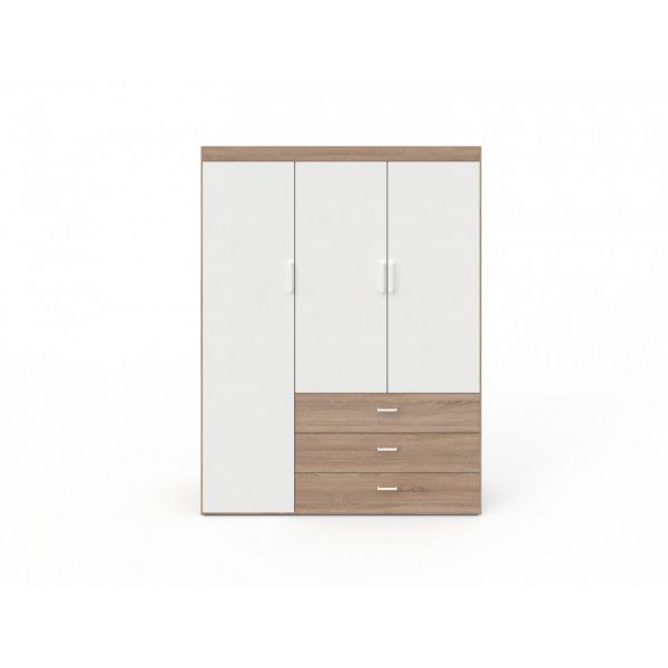  Tủ Quần Áo 3 Cánh Kiểu Bắc Âu - Tqa03 