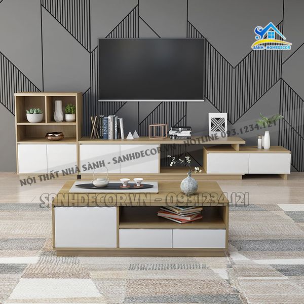  Bộ Phòng Khách Thiết Kế Hiện Đại - Setpk13 