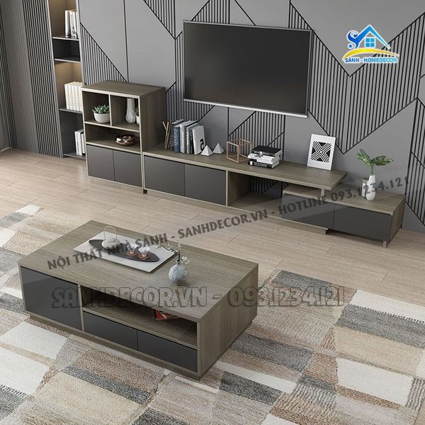  Bộ Phòng Khách Thiết Kế Hiện Đại - Setpk13 