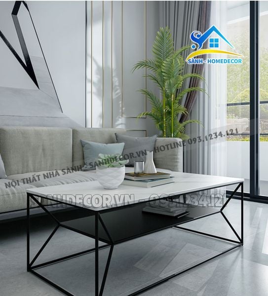  Bàn Trà Chữ Nhật - Bt35 
