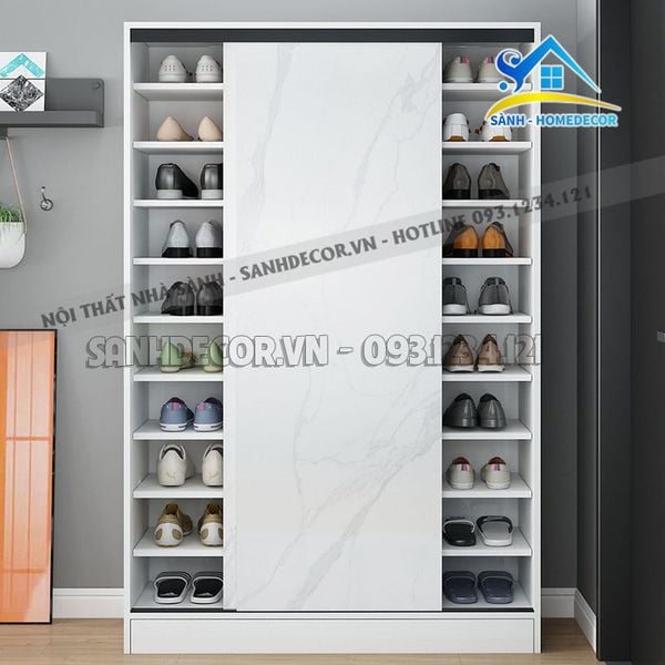  Tủ Giày Cửa Lùa Nhiều Ngăn Để Giày Dép Đa Năng - Stg91 