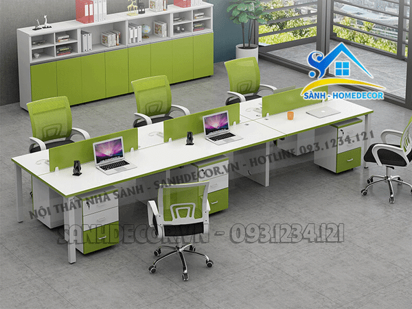  Cụm Bàn Văn Phòng Hiện Đại Mới - Bvp49 