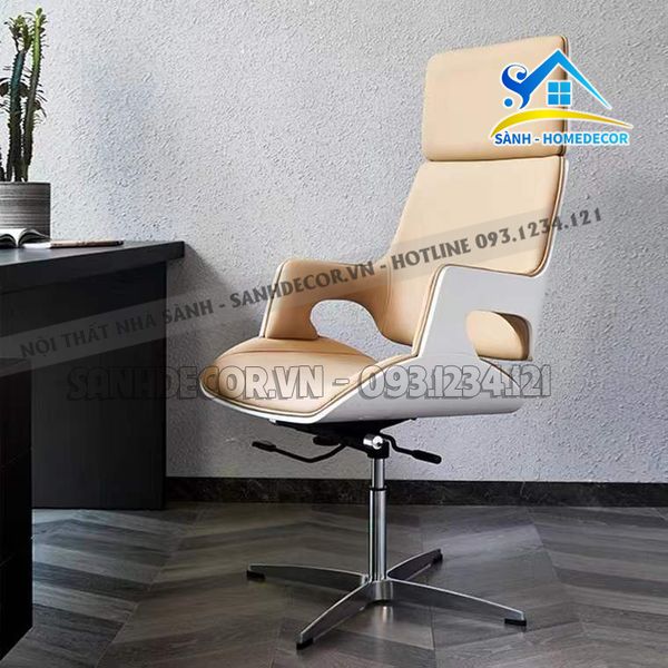  Ghế Giám Đốc Bành Bọc Da Cao Cấp - Gtp018 