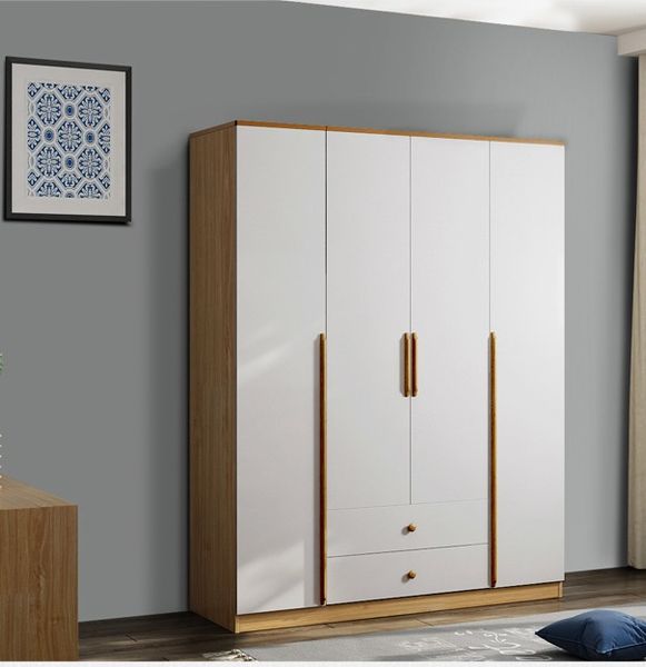  Tủ Quần Áo 4 Cánh Hiện Đại - Tqa38 