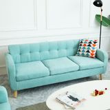 SET SOFA  CHỖ MÀU XANH PASTEL THANH MÁT - BSF01