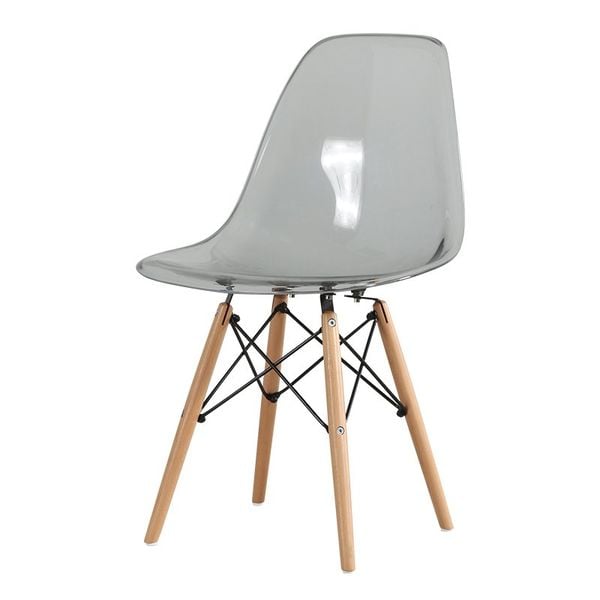  Ghế Cafe Eames Trong Suốt Kiểu Bắc Âu - Sge004 