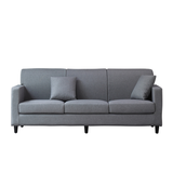 SOFA BĂNG 3 CHỖ MÀU XÁM KHỎE KHOẮN - SF06