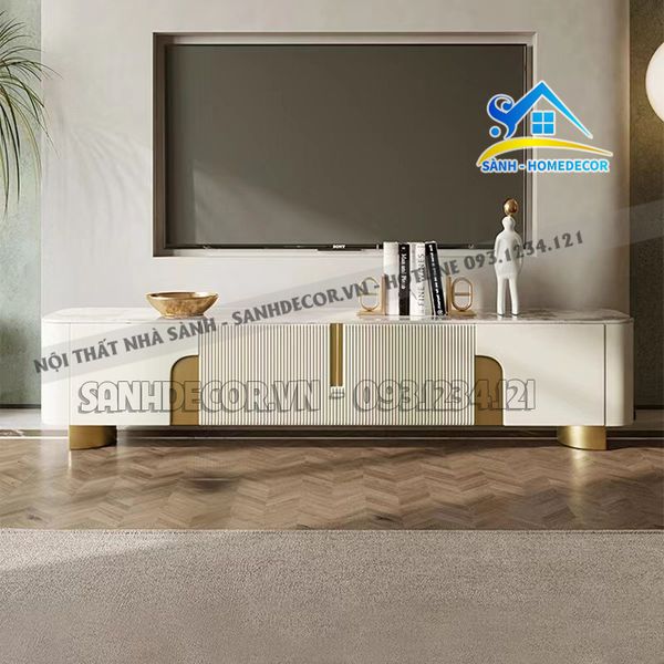  Kệ Tivi Gỗ Cn Sơn 2K Cao Cấp - Sktv51 