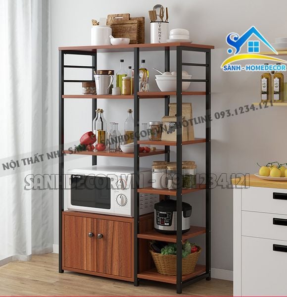  Kệ Để Lò Vi Sóng Nhà Bếp 5 Tầng Hiện Đại - Kb67 