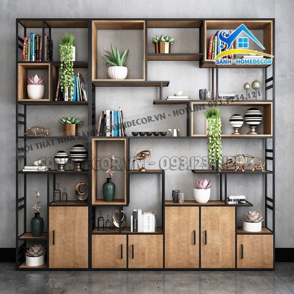  Kệ Trang Trí Con Ong Khung Sắt Sơn Tĩnh Điện - Ktt101 